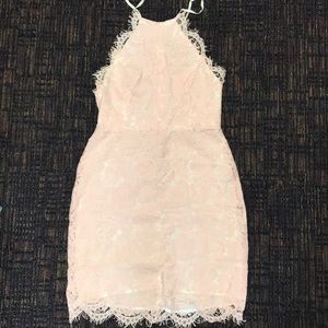 Tobi short lace dress